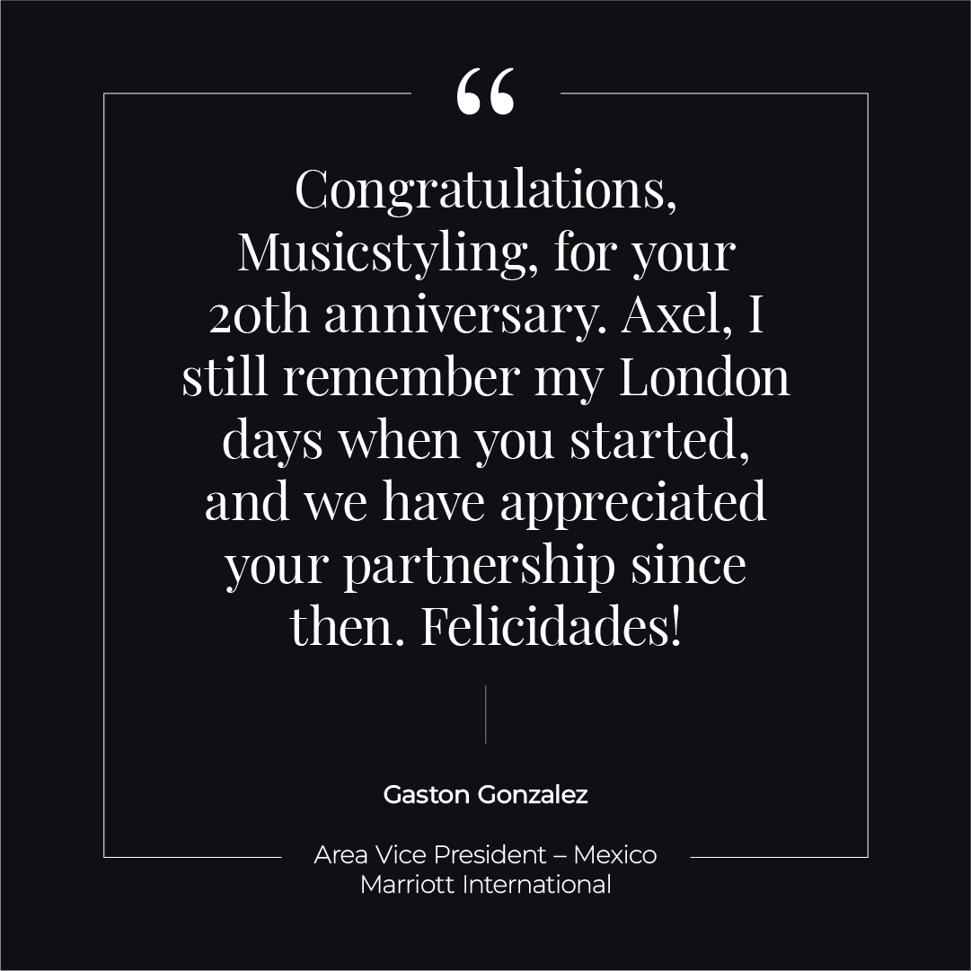 Music Celebration Message