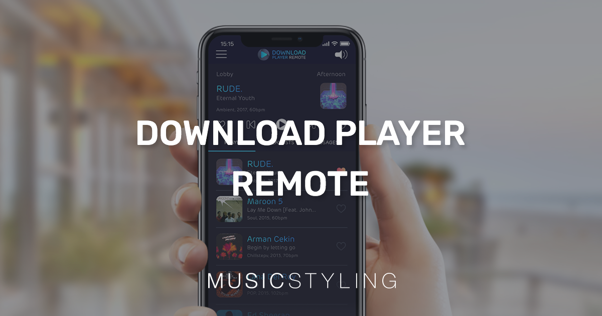 Download Player Remote Remote control for your music